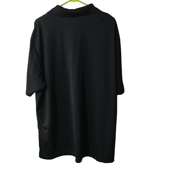 PRO TOUR AIR PLAY BLACK GOLF POLO MENS XXL - Picture 2 of 4
